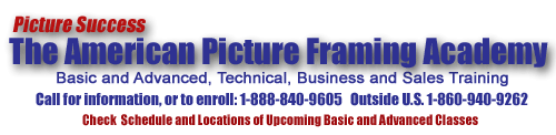 Start your own picture framing business, or just learn to frame like a pro.
