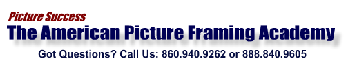 Successful picture framing businesses start at APFA
